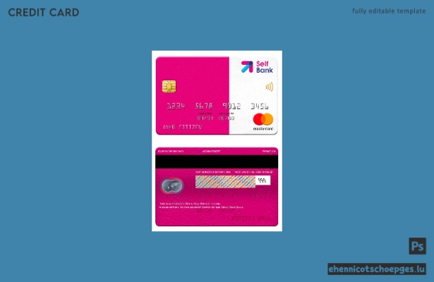 Beispielvorschau der Mastercard der spanischen Selbstbank